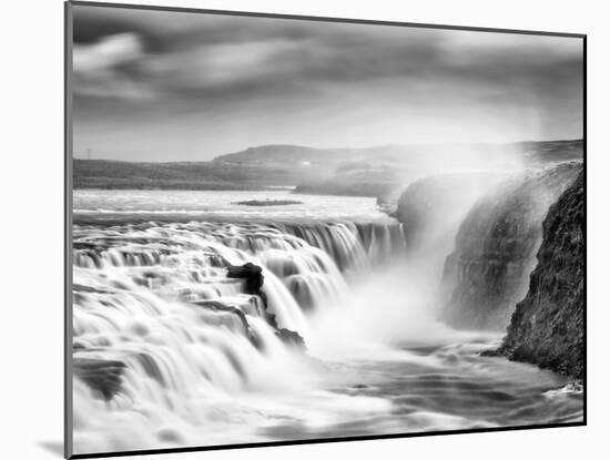 Gullfoss Waterfall, Iceland-Nadia Isakova-Mounted Photographic Print