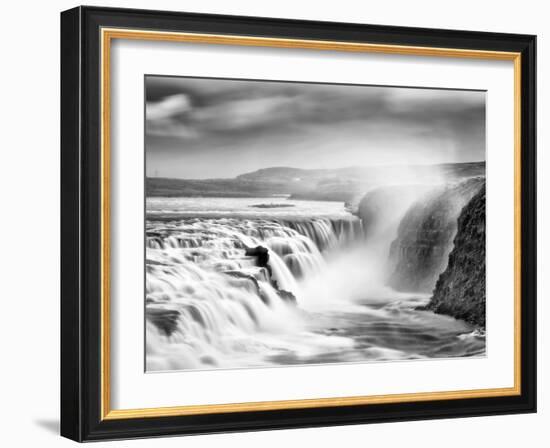 Gullfoss Waterfall, Iceland-Nadia Isakova-Framed Photographic Print