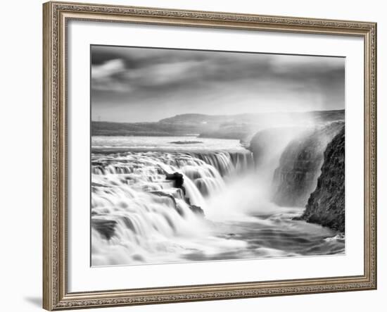 Gullfoss Waterfall, Iceland-Nadia Isakova-Framed Photographic Print