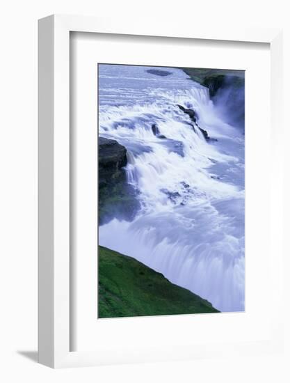 Gullfoss Waterfall in Iceland-Paul Souders-Framed Photographic Print