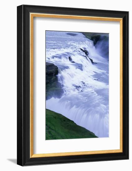 Gullfoss Waterfall in Iceland-Paul Souders-Framed Photographic Print