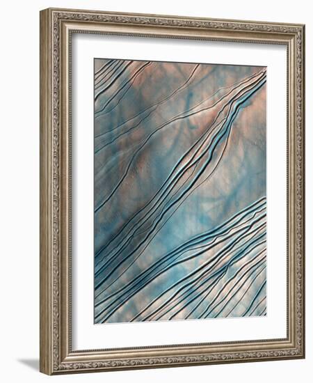 Gullies on a Martian Sand Dune-null-Framed Photographic Print