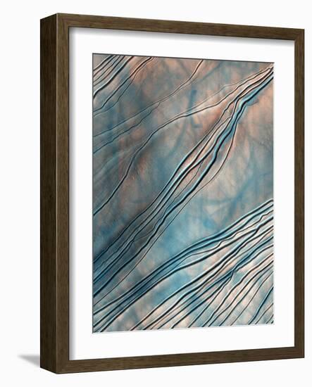 Gullies on a Martian Sand Dune-null-Framed Photographic Print