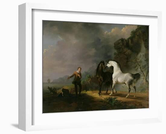 Gulliver Addressing the Houyhnhnms, 1769-Sawrey Gilpin-Framed Giclee Print