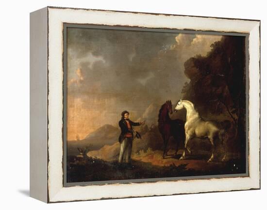 Gulliver addressing the Houyhnhnms-Sawrey Gilpin-Framed Premier Image Canvas