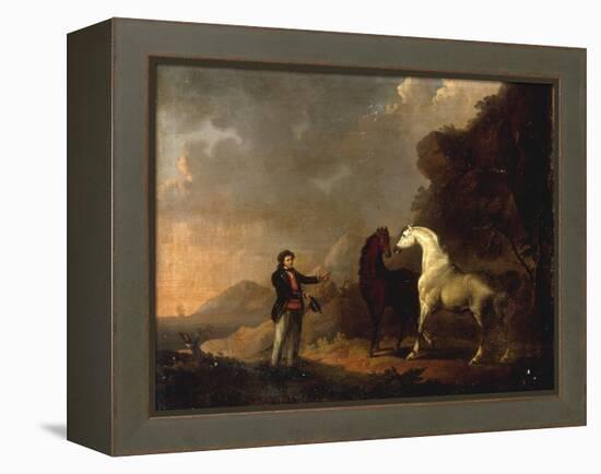 Gulliver addressing the Houyhnhnms-Sawrey Gilpin-Framed Premier Image Canvas