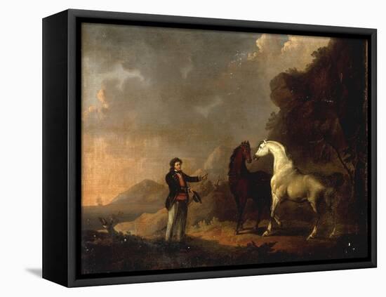 Gulliver addressing the Houyhnhnms-Sawrey Gilpin-Framed Premier Image Canvas