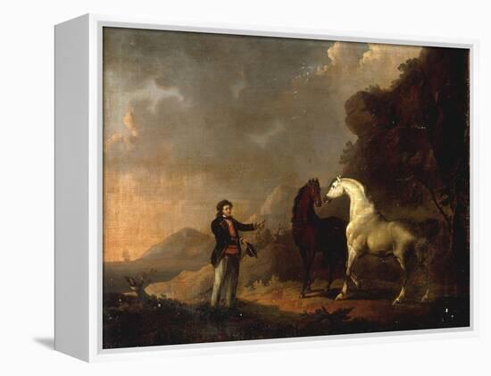 Gulliver addressing the Houyhnhnms-Sawrey Gilpin-Framed Premier Image Canvas