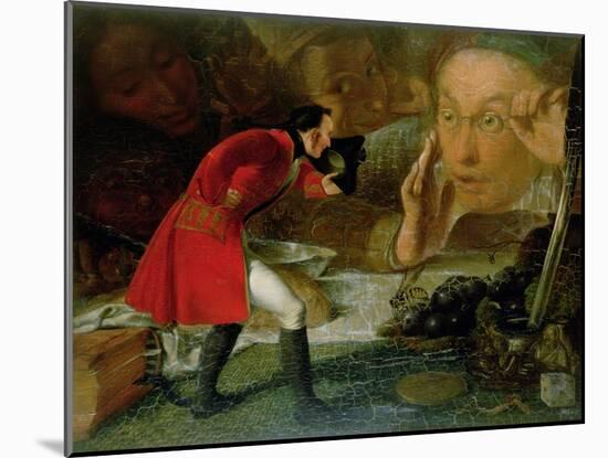 Gulliver Exhibited to the Brobdingnag Farmer-Richard Redgrave-Mounted Giclee Print