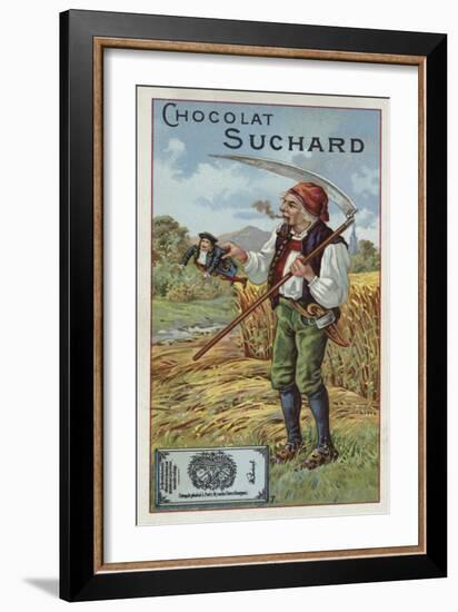 Gulliver Is Discovered by the Brobdingnagian Farmer-null-Framed Giclee Print