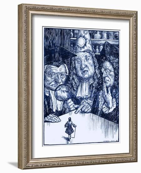 Gulliver's Travels - by-Herbert Cole-Framed Giclee Print