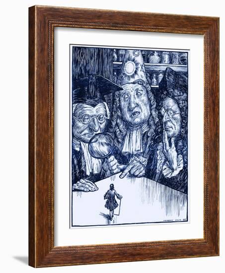 Gulliver's Travels - by-Herbert Cole-Framed Giclee Print