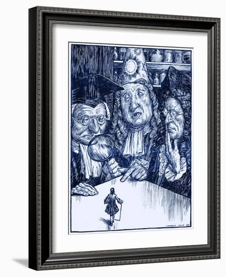 Gulliver's Travels - by-Herbert Cole-Framed Giclee Print