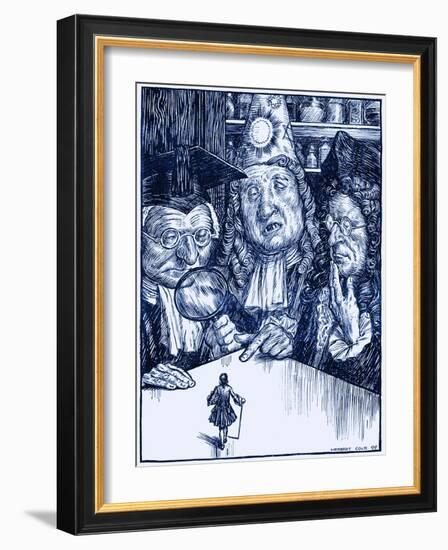 Gulliver's Travels - by-Herbert Cole-Framed Giclee Print