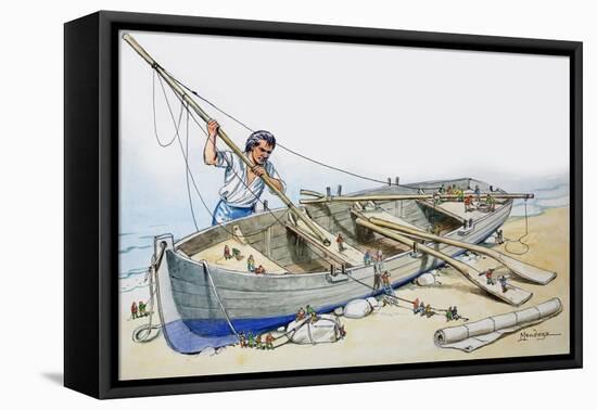 Gulliver's Travels, from 'Treasure', 1966-Mendoza-Framed Premier Image Canvas