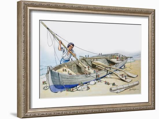 Gulliver's Travels, from 'Treasure', 1966-Mendoza-Framed Giclee Print