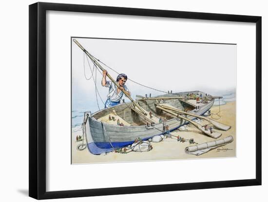 Gulliver's Travels, from 'Treasure', 1966-Mendoza-Framed Giclee Print