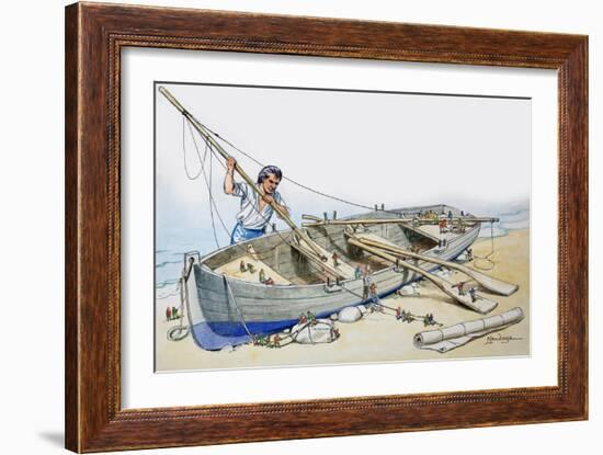 Gulliver's Travels, from 'Treasure', 1966-Mendoza-Framed Giclee Print