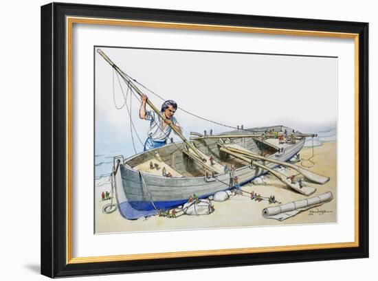 Gulliver's Travels, from 'Treasure', 1966-Mendoza-Framed Giclee Print