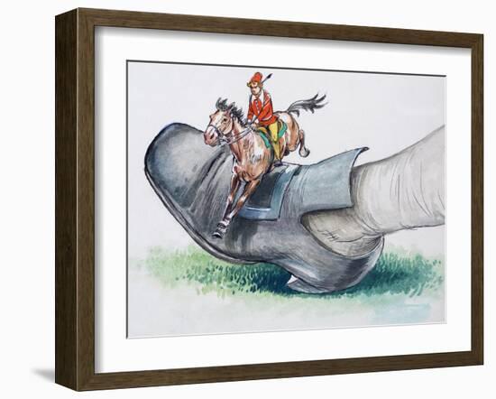 Gulliver's Travels, from 'Treasure', 1966-Mendoza-Framed Giclee Print