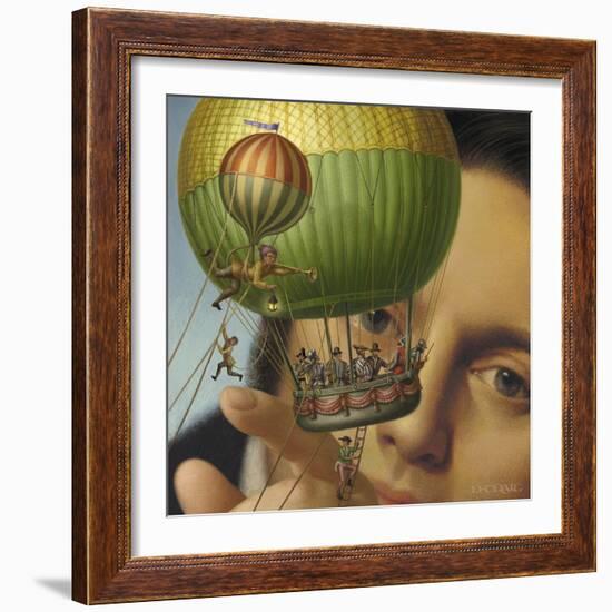 Gulliver’s Travels-Dan Craig-Framed Giclee Print