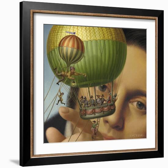 Gulliver’s Travels-Dan Craig-Framed Giclee Print