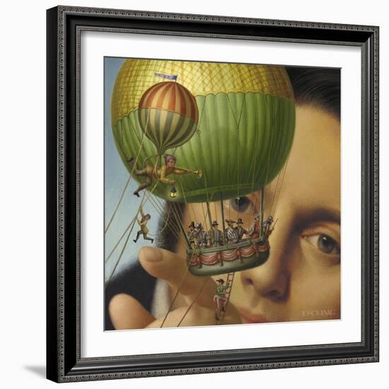 Gulliver’s Travels-Dan Craig-Framed Giclee Print