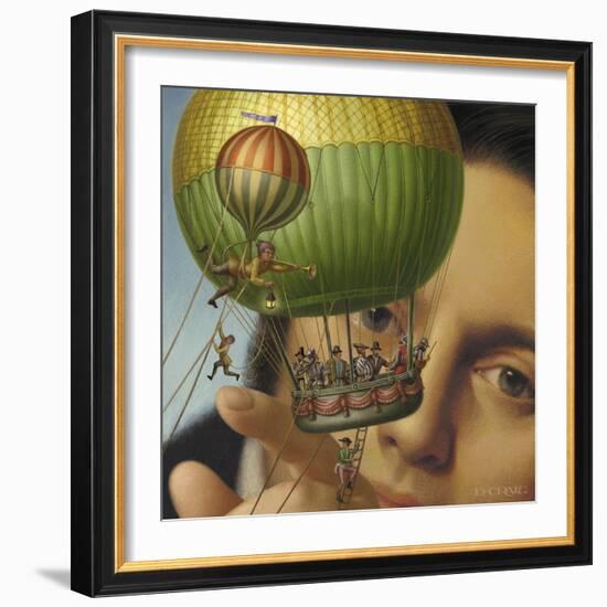 Gulliver’s Travels-Dan Craig-Framed Giclee Print