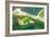 Gulliver Shipwrecked-English School-Framed Giclee Print