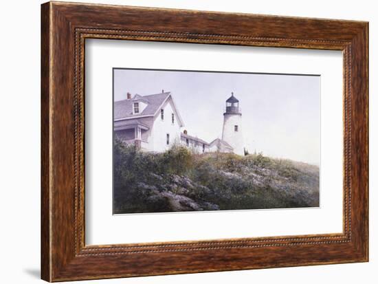 Gulls at Pemaquid-Ray Hendershot-Framed Art Print