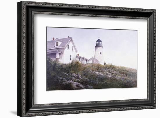 Gulls at Pemaquid-Ray Hendershot-Framed Art Print