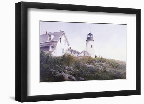 Gulls at Pemaquid-Ray Hendershot-Framed Art Print