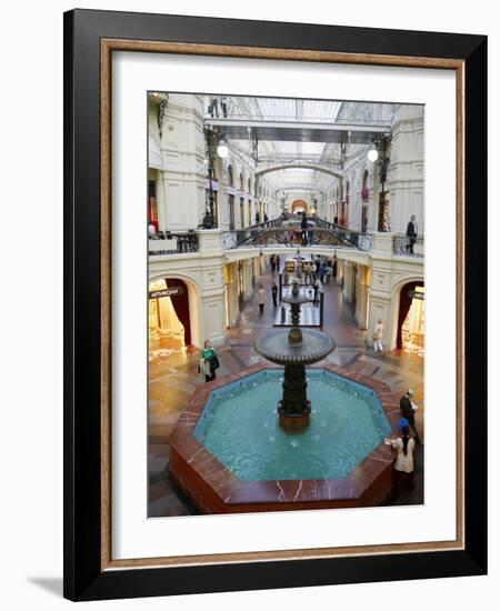 Gum Shopping Mall, Moscow, Russia, Europe-Yadid Levy-Framed Photographic Print