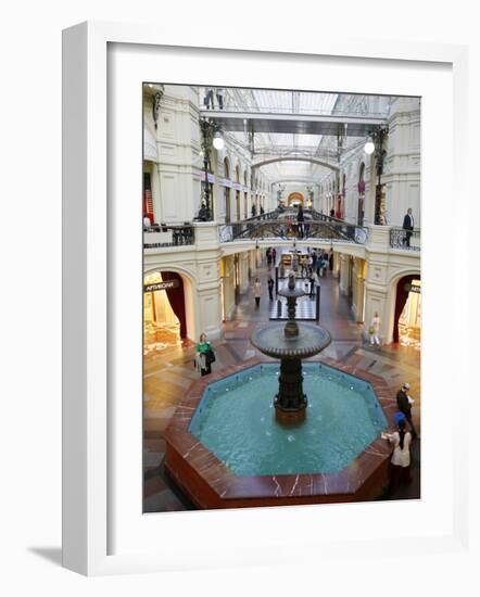 Gum Shopping Mall, Moscow, Russia, Europe-Yadid Levy-Framed Photographic Print