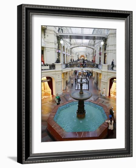 Gum Shopping Mall, Moscow, Russia, Europe-Yadid Levy-Framed Photographic Print