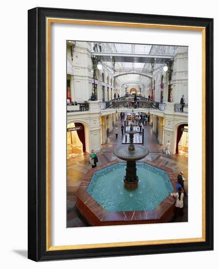 Gum Shopping Mall, Moscow, Russia, Europe-Yadid Levy-Framed Photographic Print