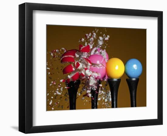 Gumball Explosion-Alan Sailer-Framed Photographic Print