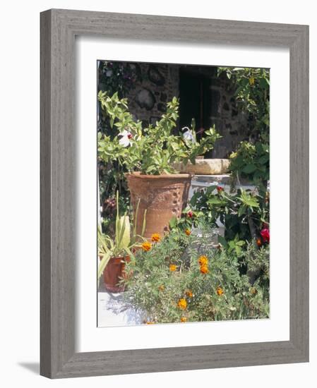 Gumusluk, Near Bodrum, Anatolia, Turkey-R H Productions-Framed Photographic Print