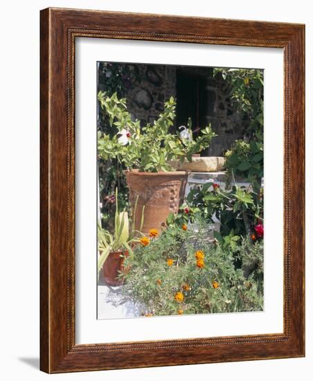 Gumusluk, Near Bodrum, Anatolia, Turkey-R H Productions-Framed Photographic Print