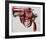 Gun, c.1981-82 (black and red on white)-Andy Warhol-Framed Giclee Print