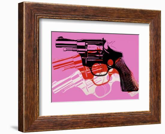 Gun, c.1981-82-Andy Warhol-Framed Art Print