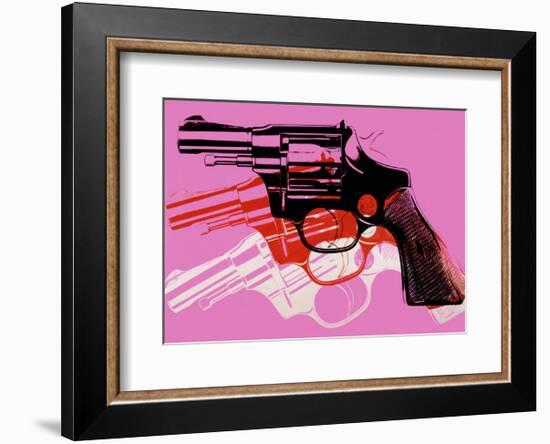 Gun, c.1981-82-Andy Warhol-Framed Art Print