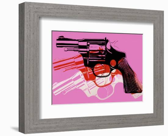 Gun, c.1981-82-Andy Warhol-Framed Art Print