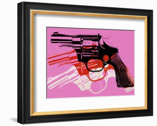 Gun, c.1981-82-Andy Warhol-Framed Art Print