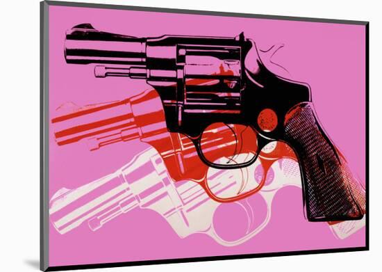 Gun, c.1981-82-Andy Warhol-Mounted Art Print