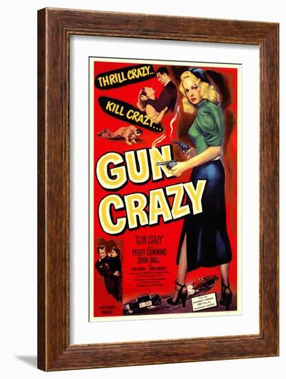 Gun Crazy, 1949-null-Framed Premium Giclee Print