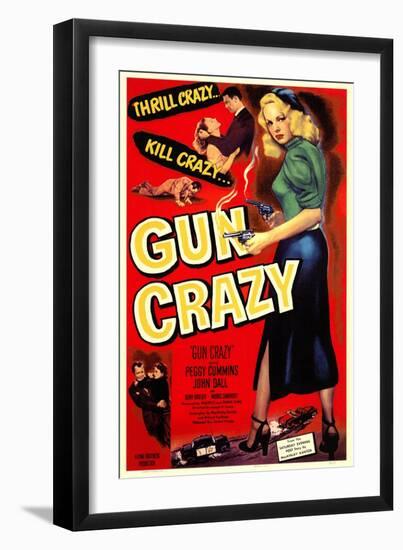 Gun Crazy, 1949-null-Framed Premium Giclee Print