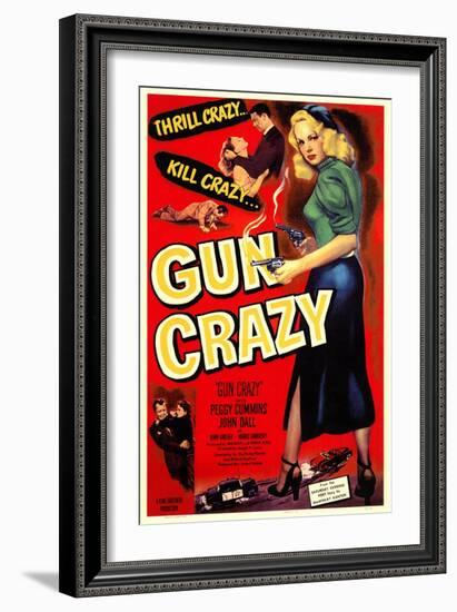 Gun Crazy, 1949-null-Framed Premium Giclee Print