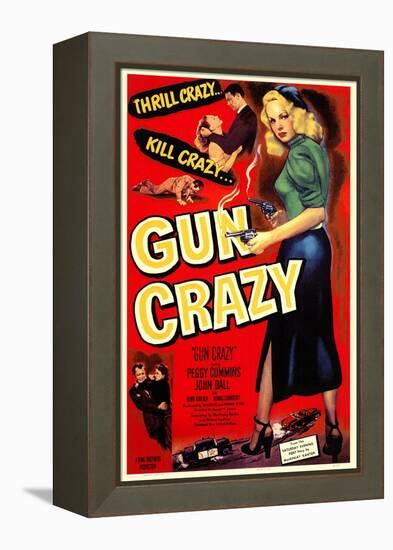 Gun Crazy, 1949-null-Framed Stretched Canvas