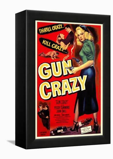 Gun Crazy, 1949-null-Framed Stretched Canvas